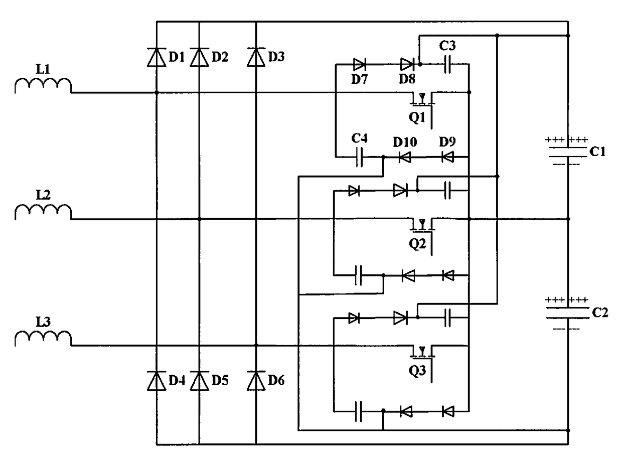 Lossless snubber circuit and operation method thereof