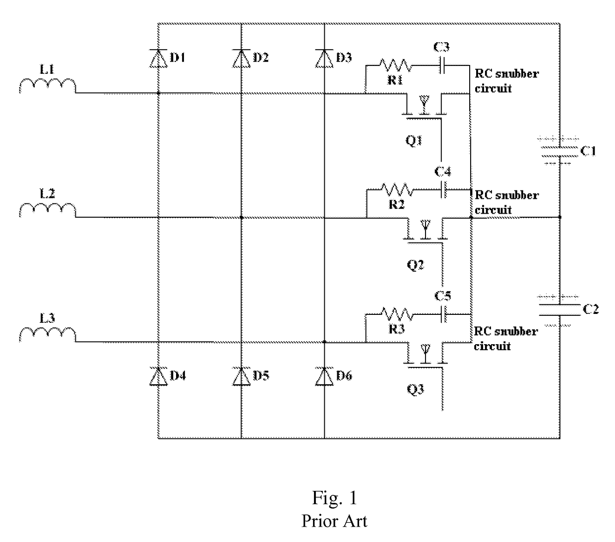 Lossless snubber circuit and operation method thereof