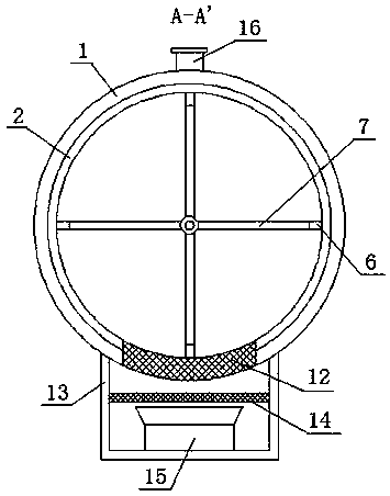 Drying device for pidotimod bulk pharmaceutical chemicals