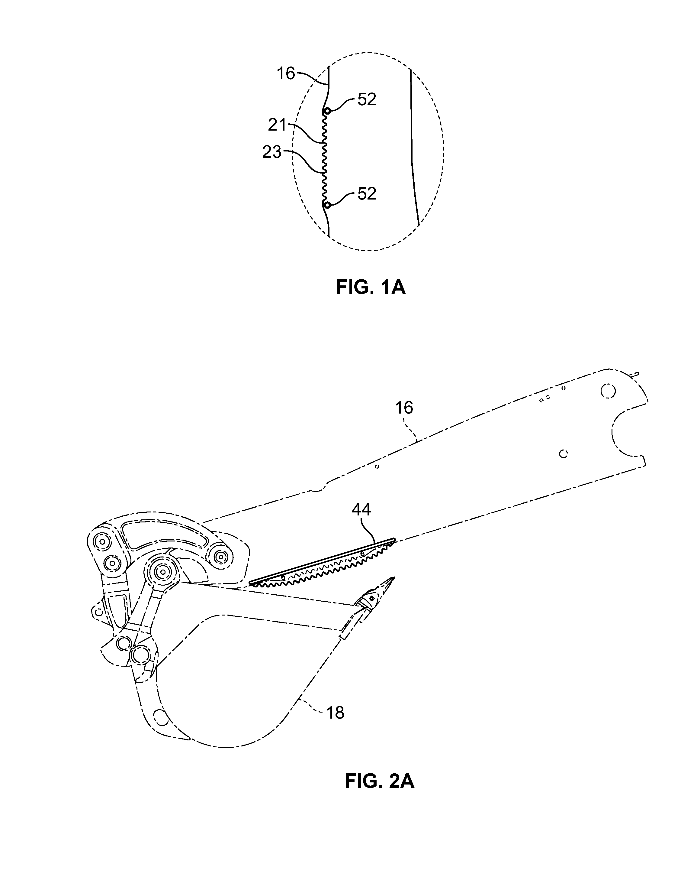 Gripping device for articulated work machine