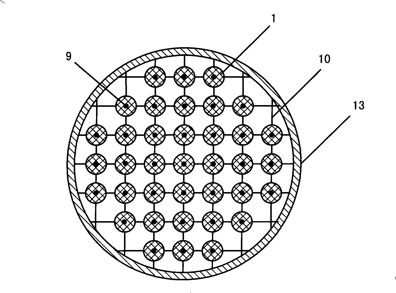 Catalyst distillation column internals for high effective mass transfer