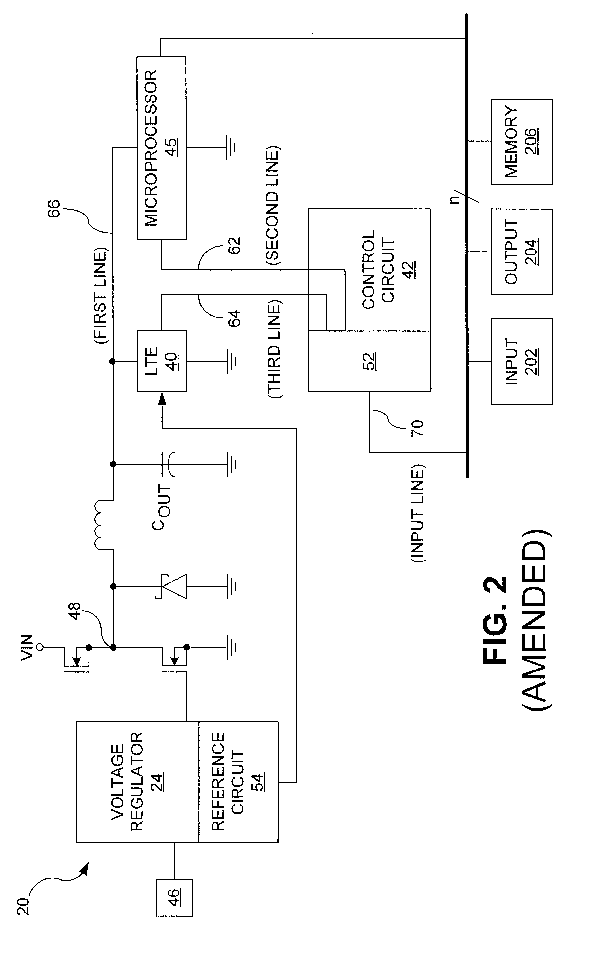 Programmable load transient compensator for reducing the transient response time to a load capable of operating at multiple power consumption levels