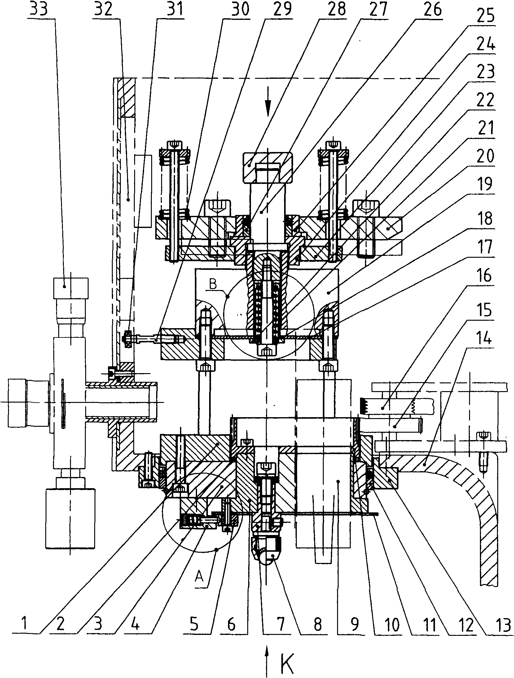 Automatic turret type electronic mainshaft measuring unit of Brinell hardness tester