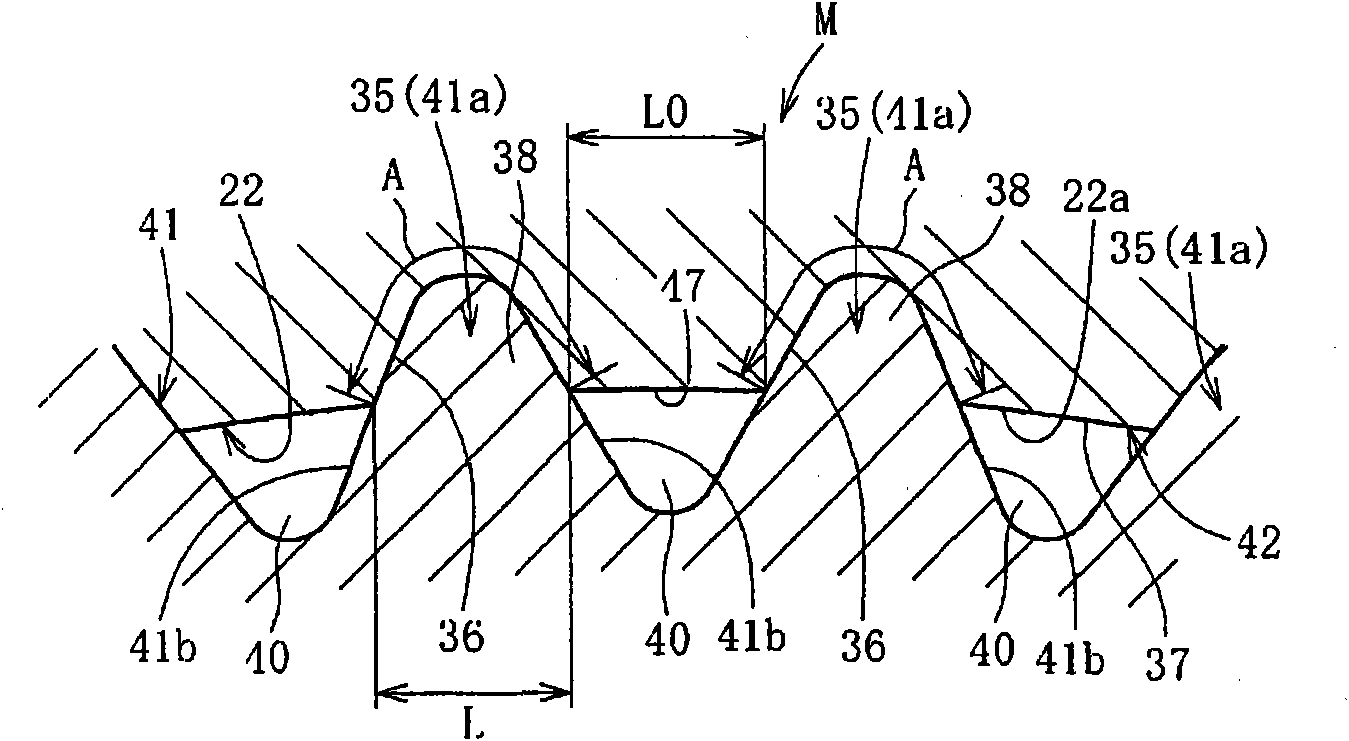 Bearing device for wheel