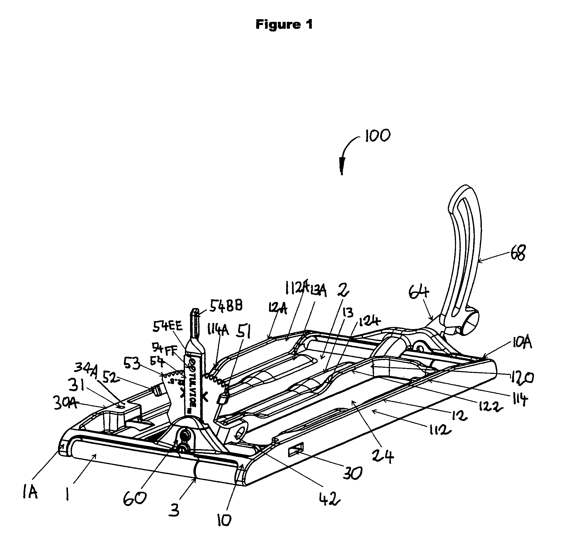 Rolling plate assembly attachment for portable power cutting tools including an improved structural design and manufactured out of improved materials, an improved wheel configuration, and an adjustable bevel gear and a cutting guide