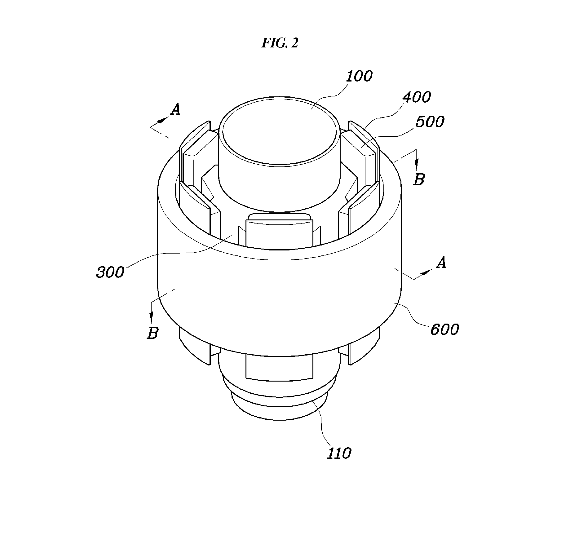 Canned-motor pump for vehicle