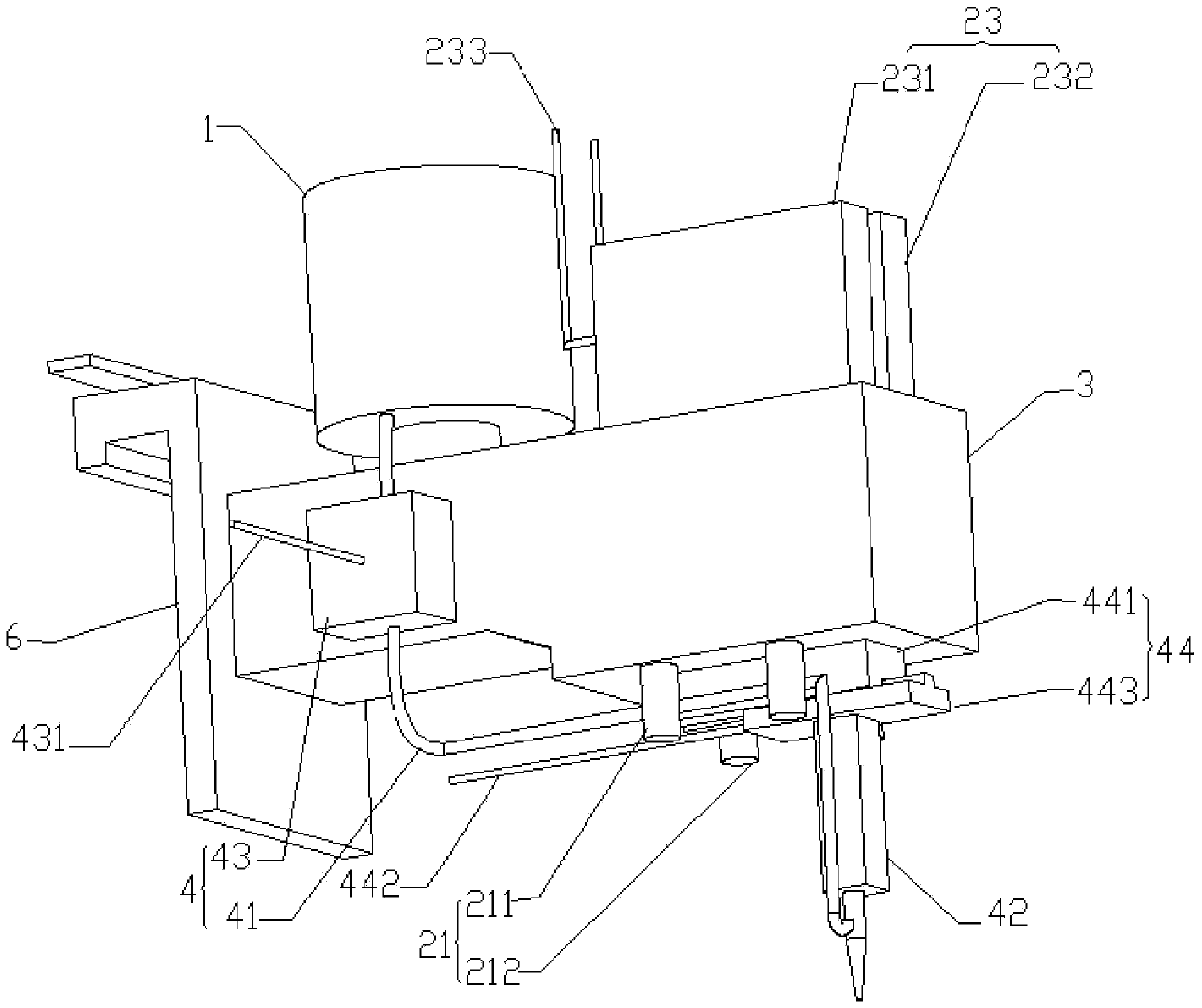 Automatic coating delivery and recovery device