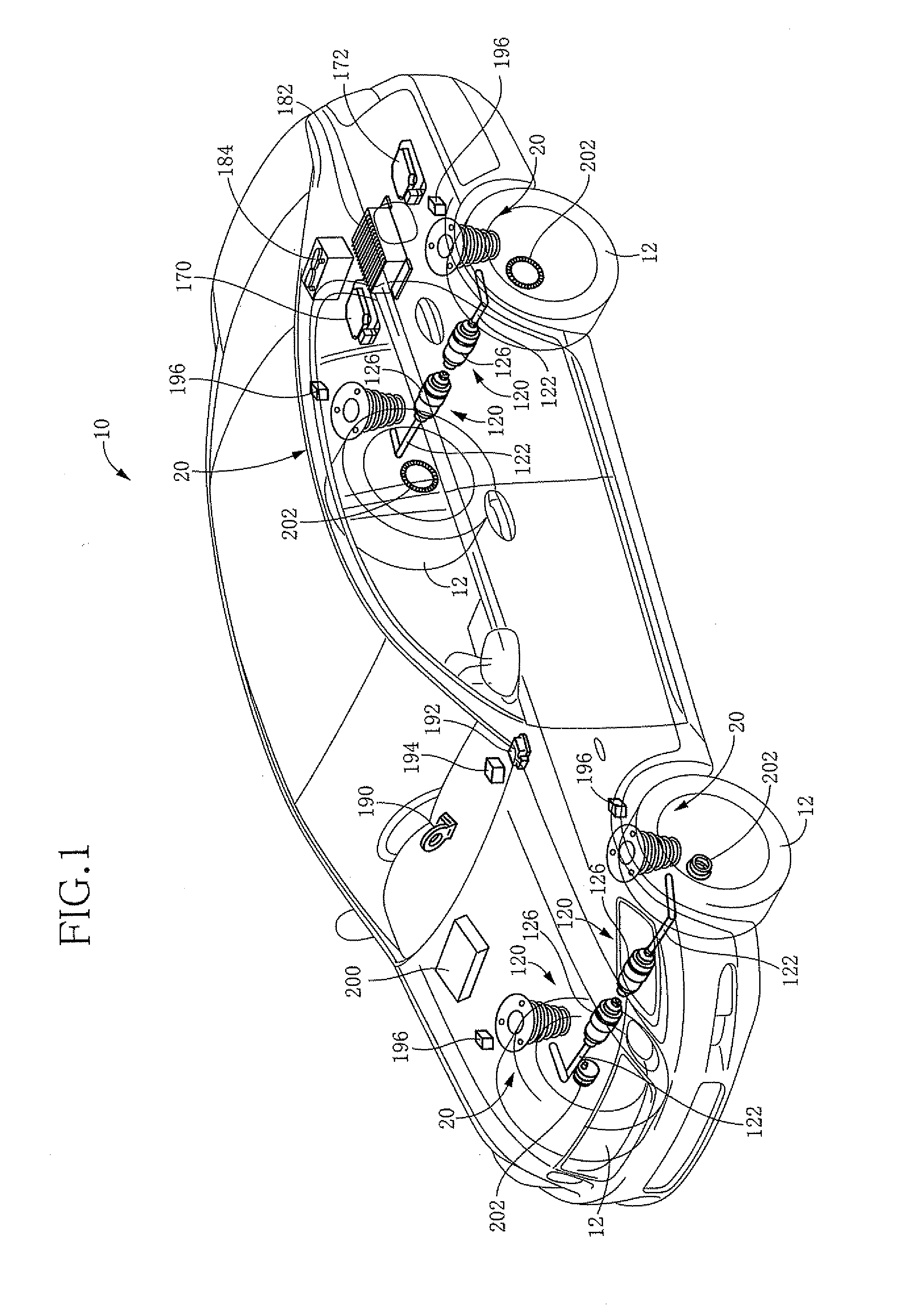 Suspension system for vehicle