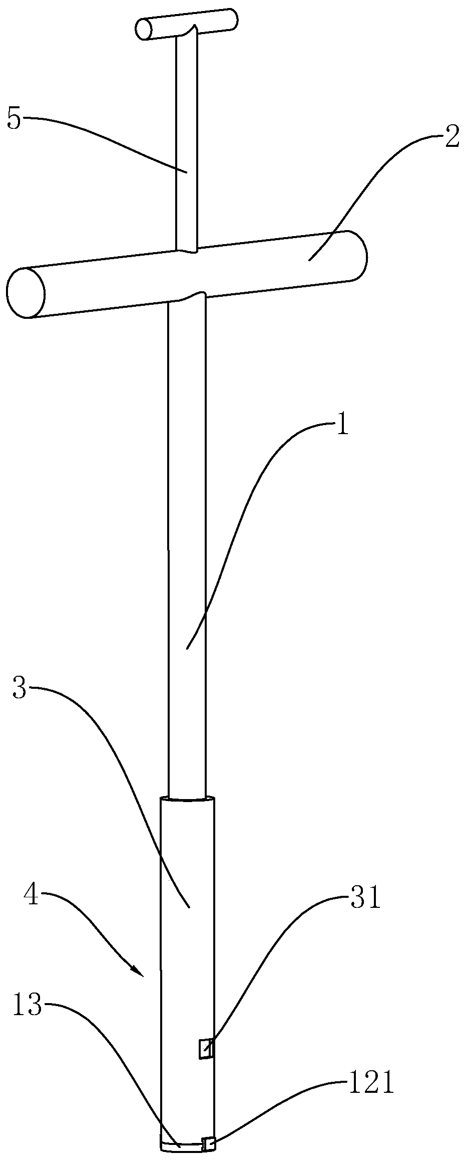 Engineering geological exploration device and using method thereof