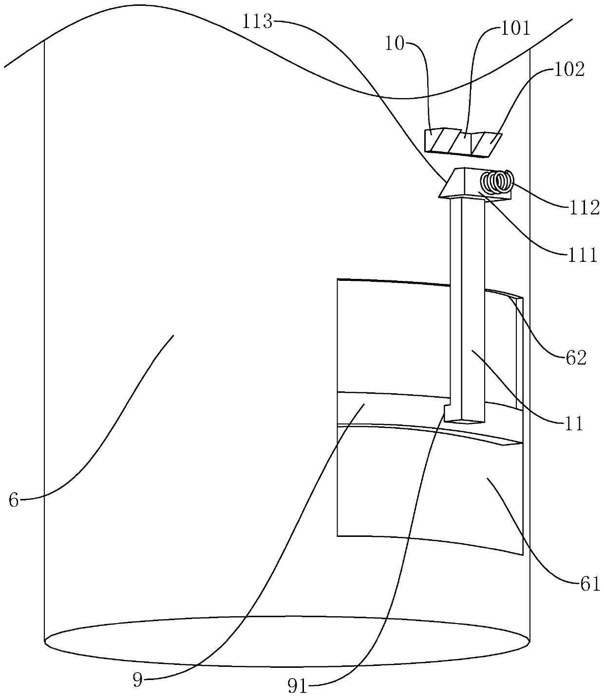 Engineering geological exploration device and using method thereof