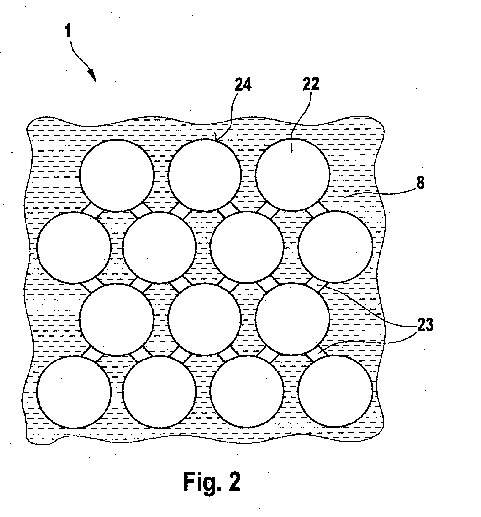 Temperature-controlled battery device and method for it