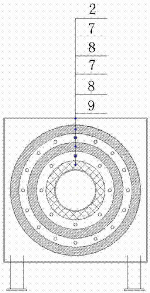 Device for treating organic waste gas by applying photochemical technology