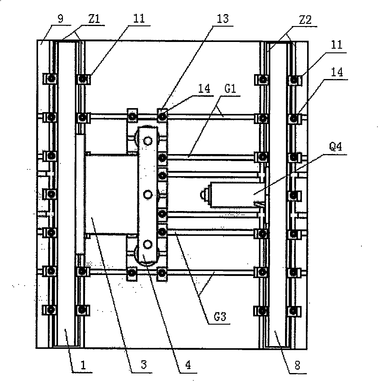 Six-dimension force sensor calibration device