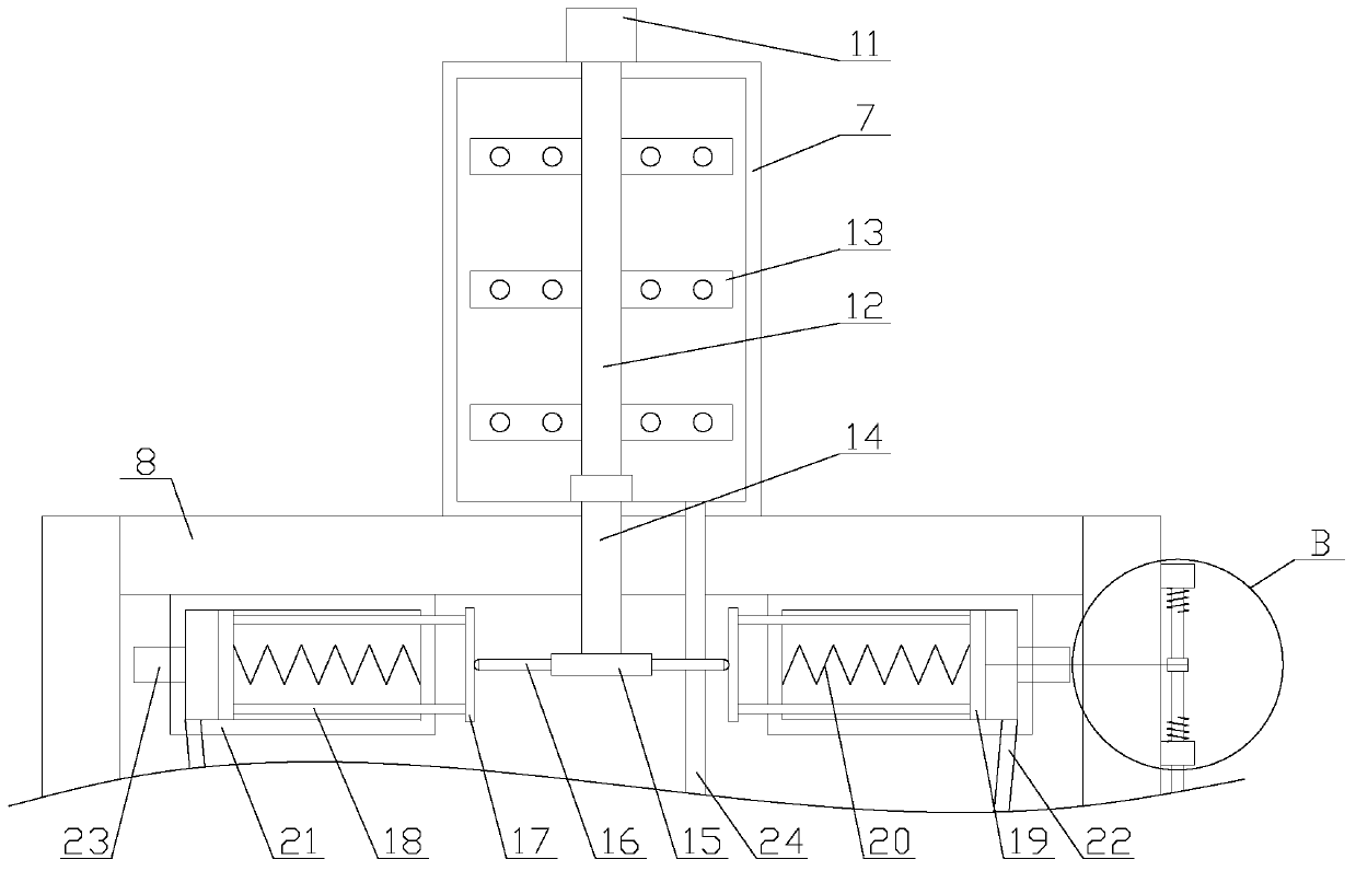 Hydraulic casting equipment with bubble removing function for metal product