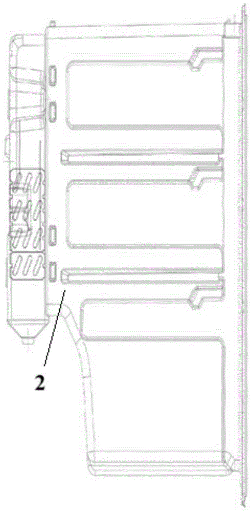 Refrigerator inner container and refrigerator