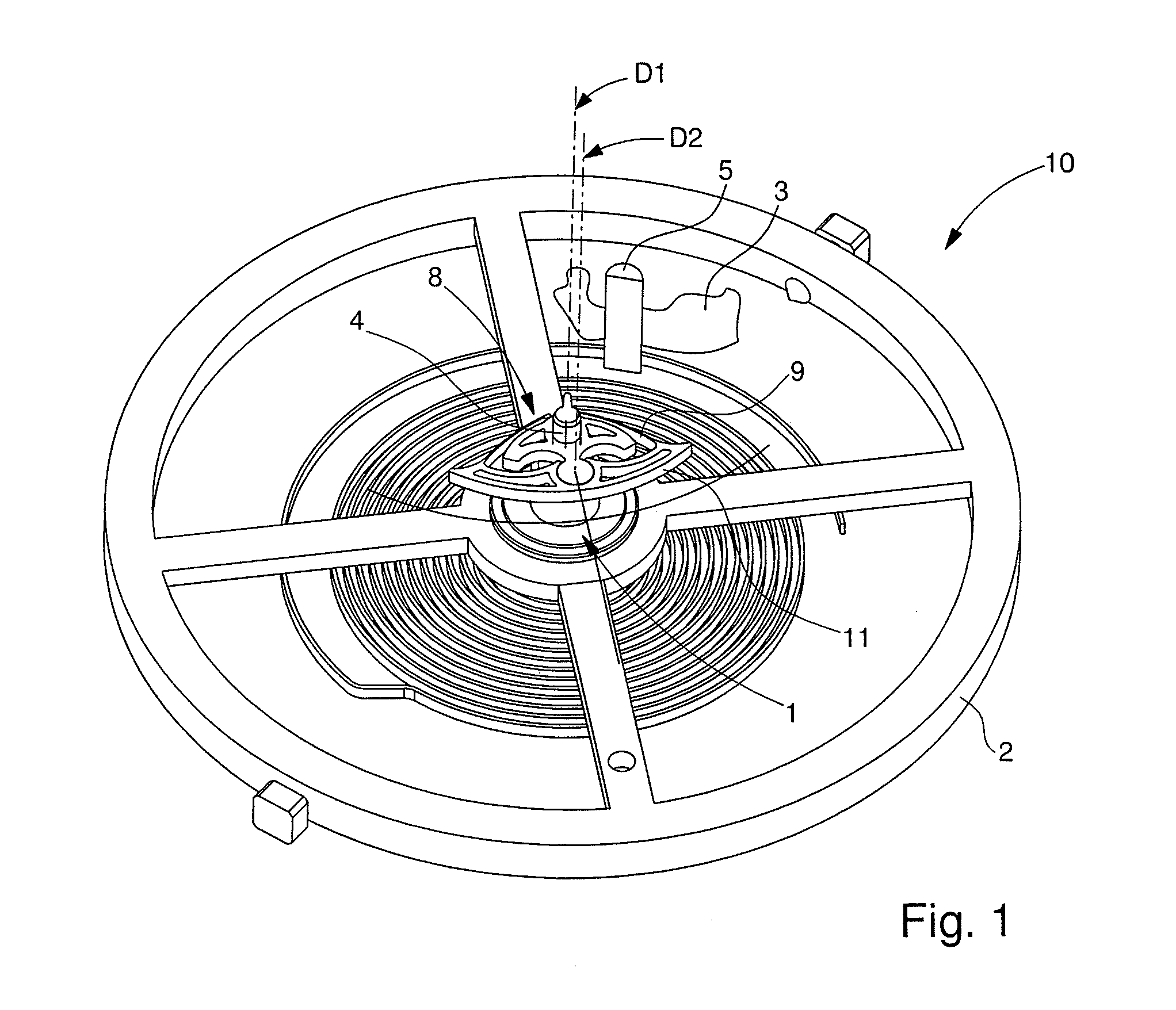 Anti-trip device for an escape mechanism