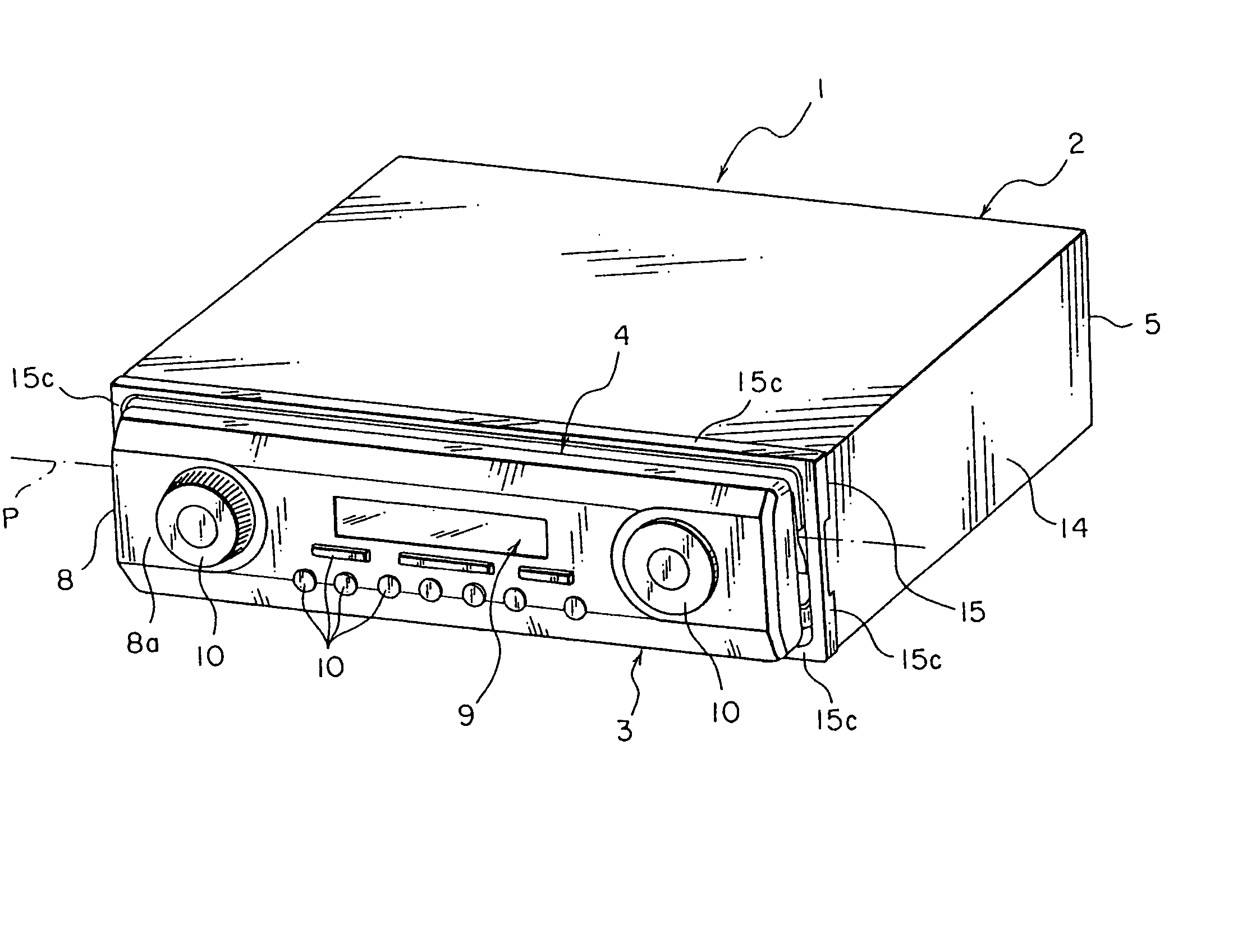 Driving mechanism of electronic instrument