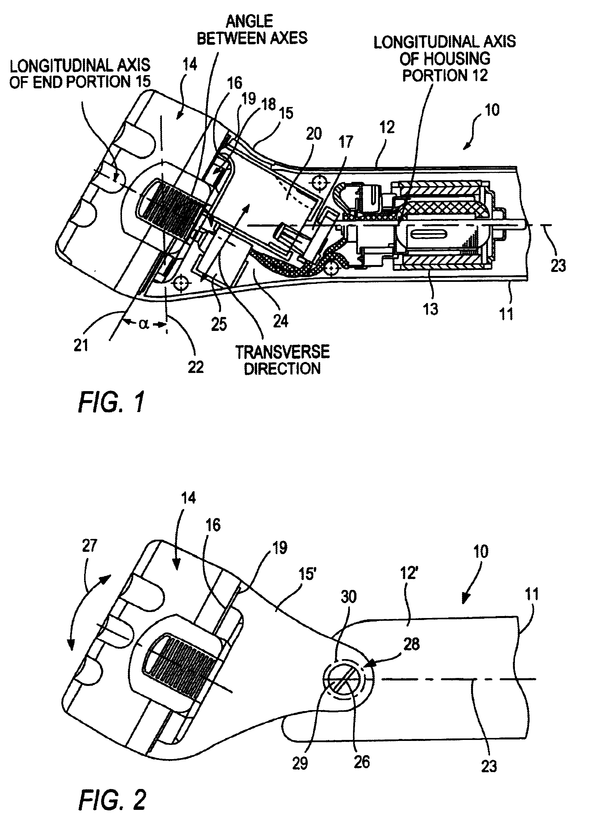 Battery operated electrical tool