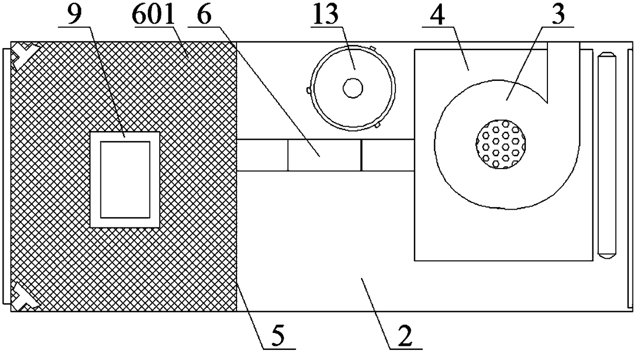 High-efficiency soot blowing device for SCR (selective catalytic reduction) denitration catalyst