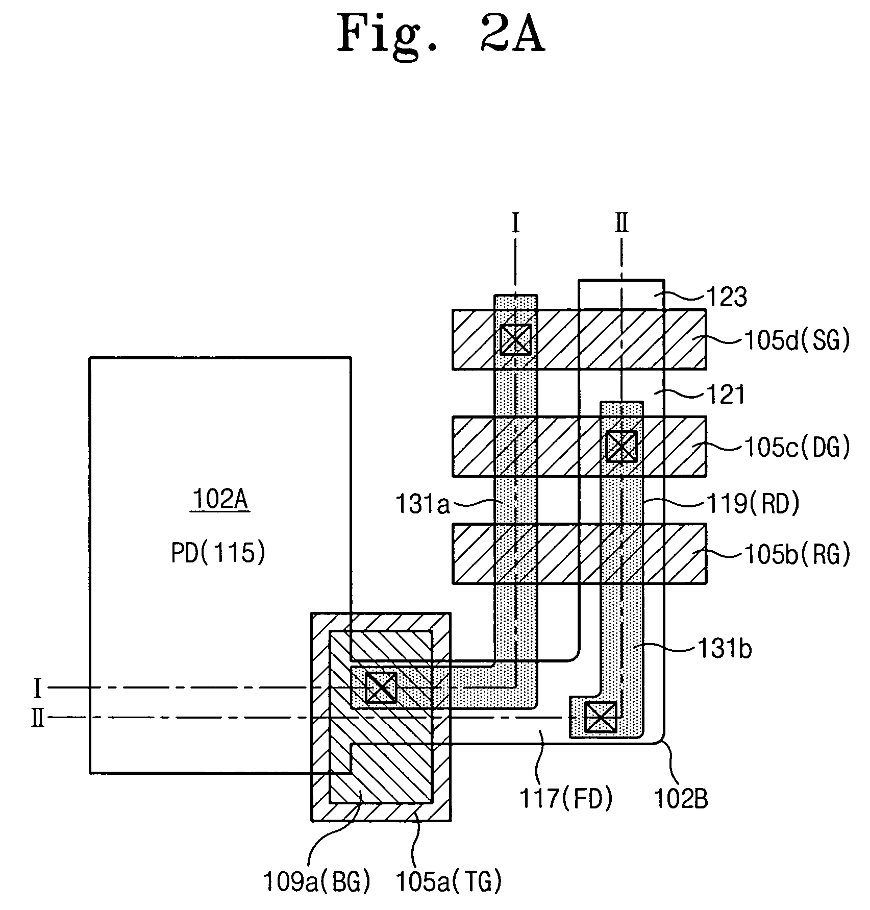 Image sensor with self-boosting transfer transistor gate and methods of operating and fabricating the same