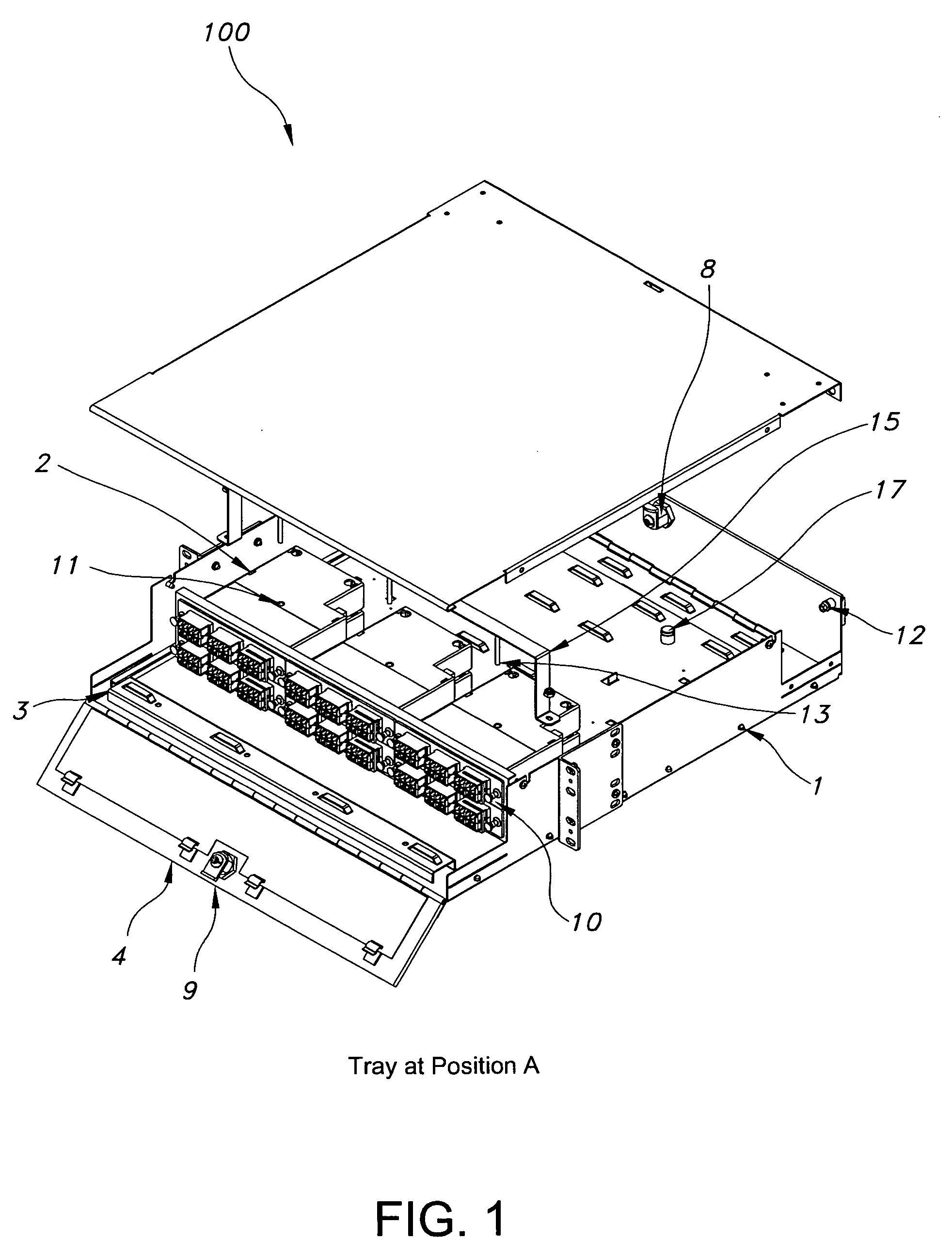 Secure fiber optic network cassette assembly