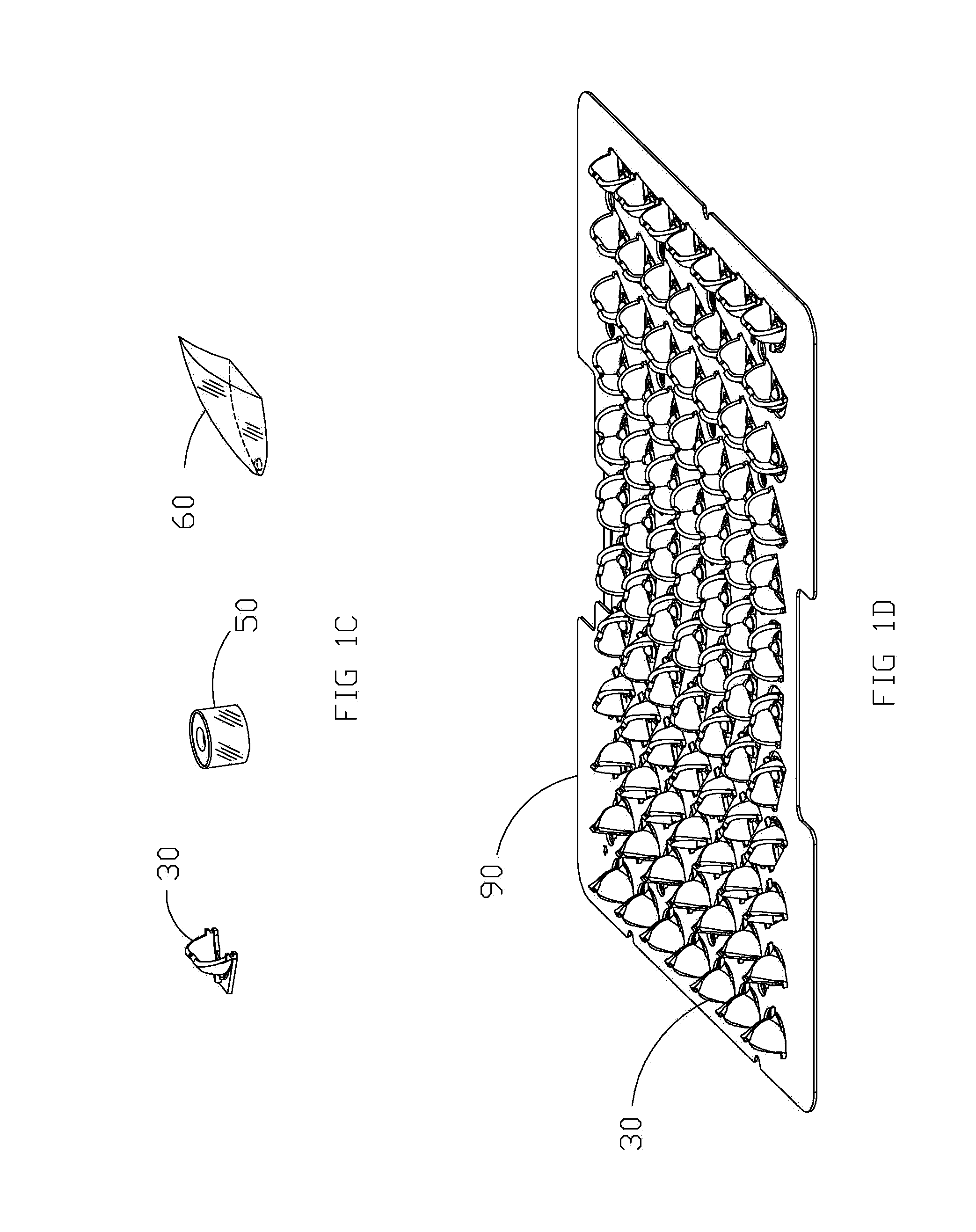 Method, system, and apparatus for highly controlled light distribution from light fixture using multiple light sources (LEDS)