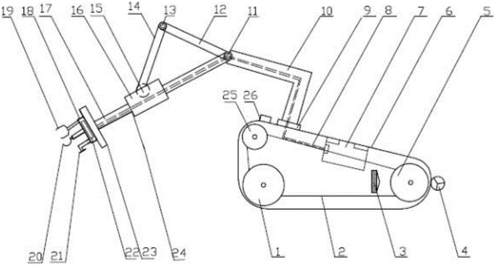 Overwater and land two-purpose garbage pick device