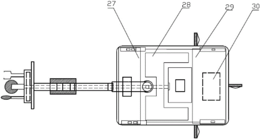 Overwater and land two-purpose garbage pick device