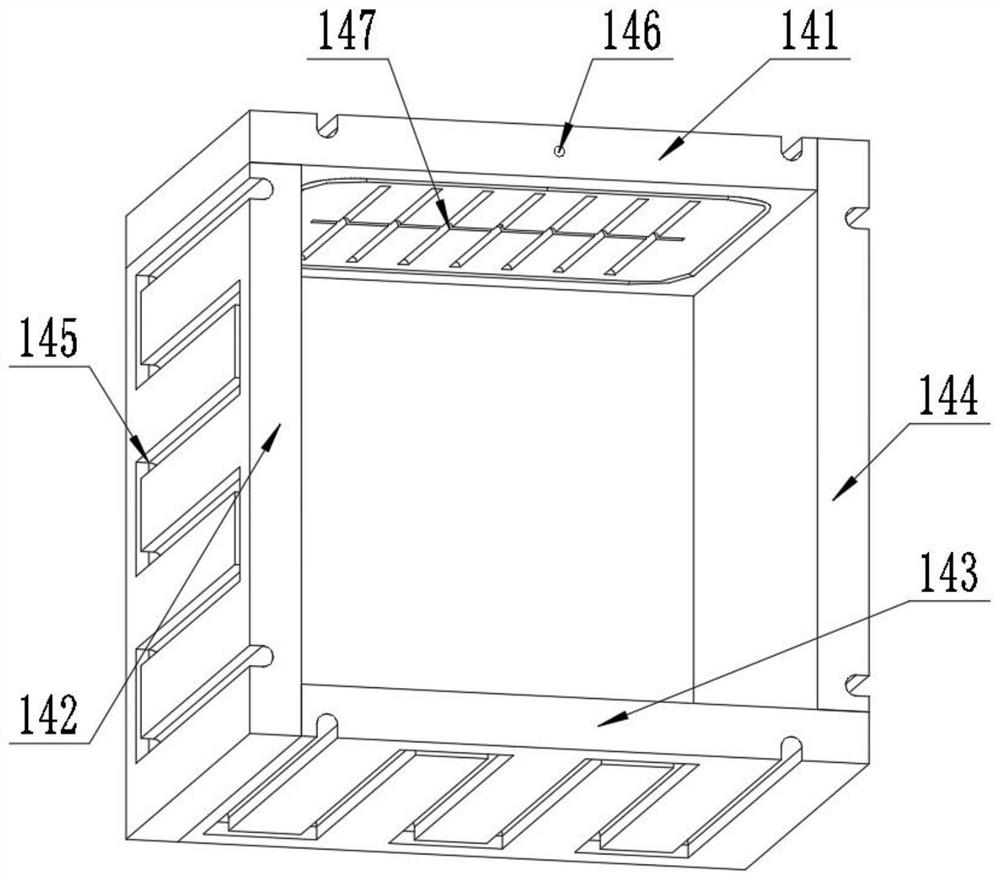 Visual test system for simulating grouting and seepage processes of fractured rock mass