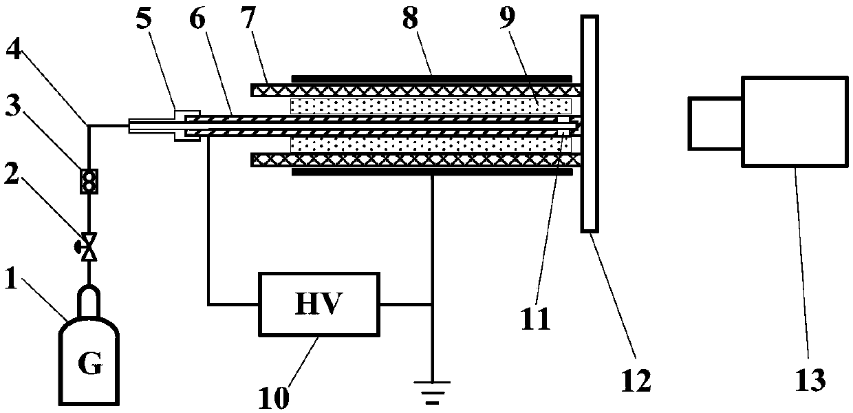 Plasma temperature distribution measurement system