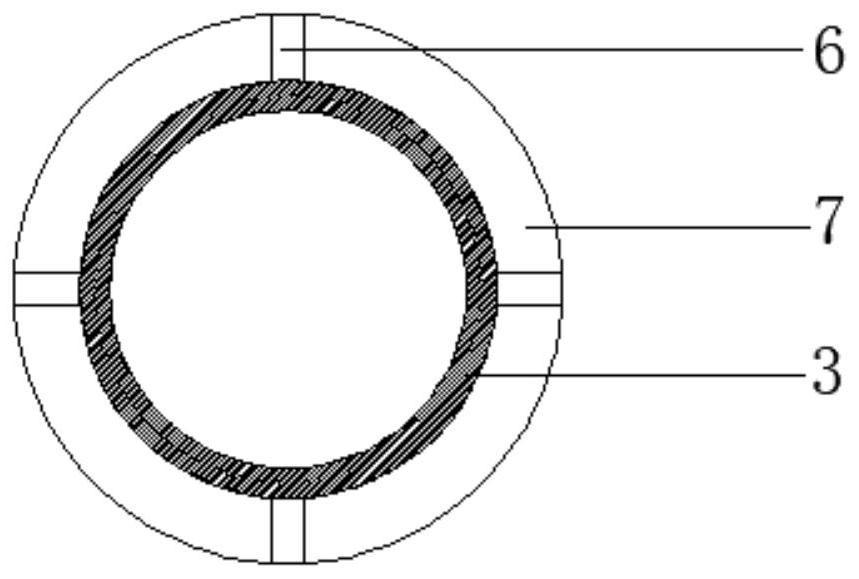 Guiding self-drilling type pipe shed steel pipe device for tunnel excavation and construction method