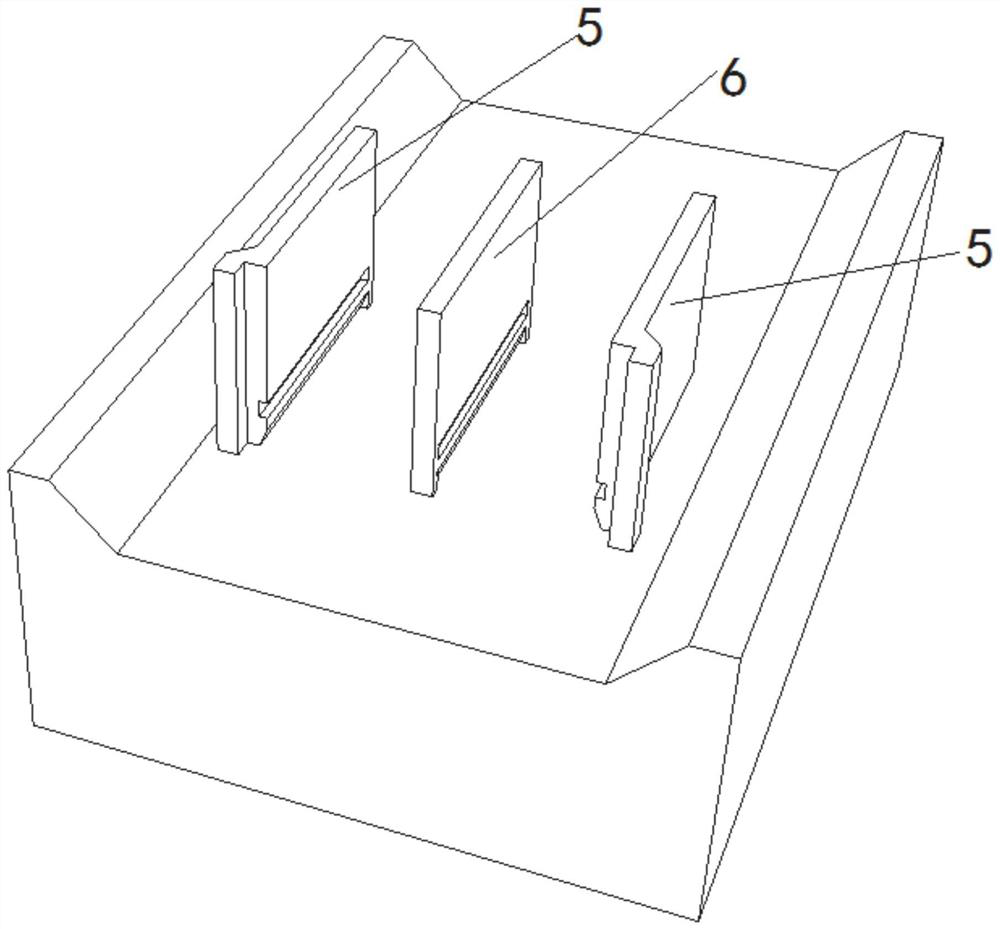 Fabricated underground structure and construction method