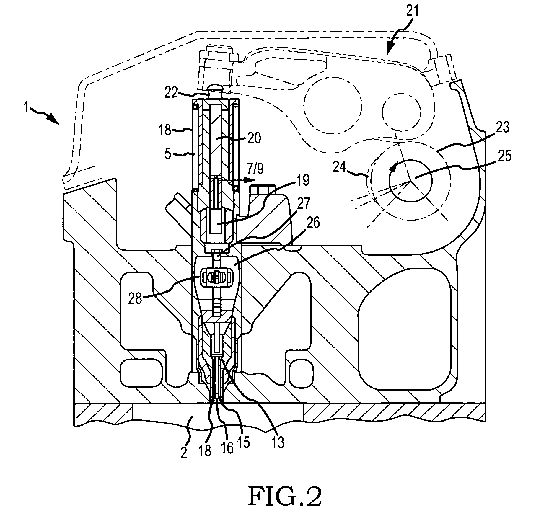 Fuel injection stream parallel opposed multiple electrode spark gap for fuel injector