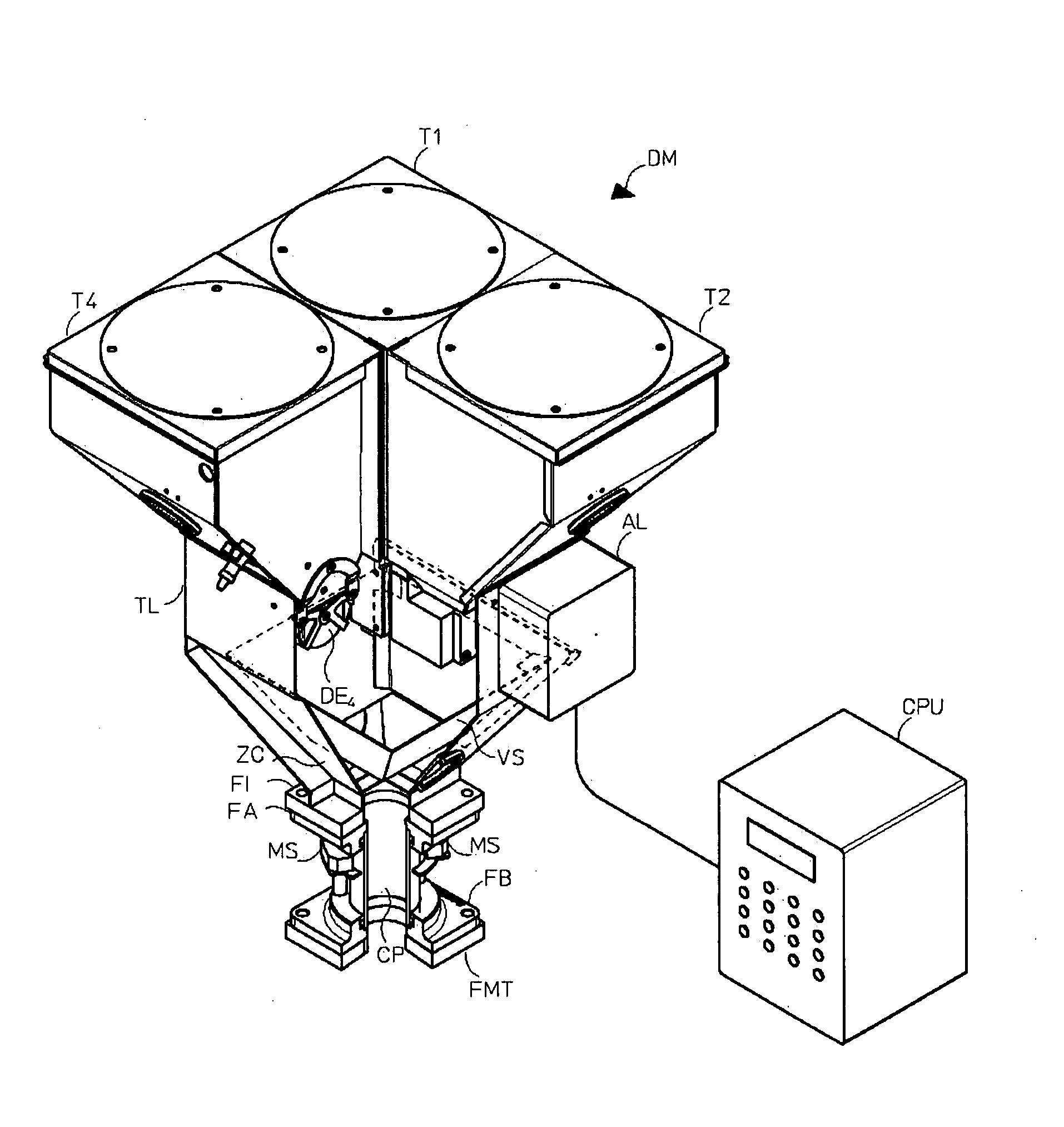 Process and device for processing granular material mixtures