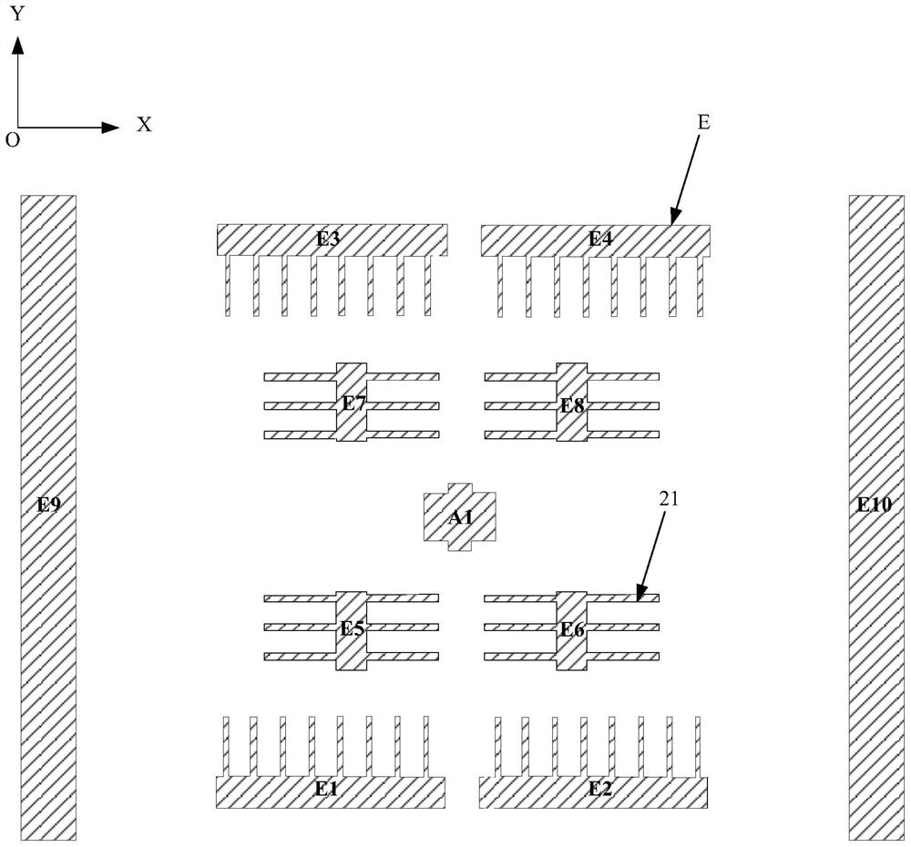 A three-axis capacitive accelerometer