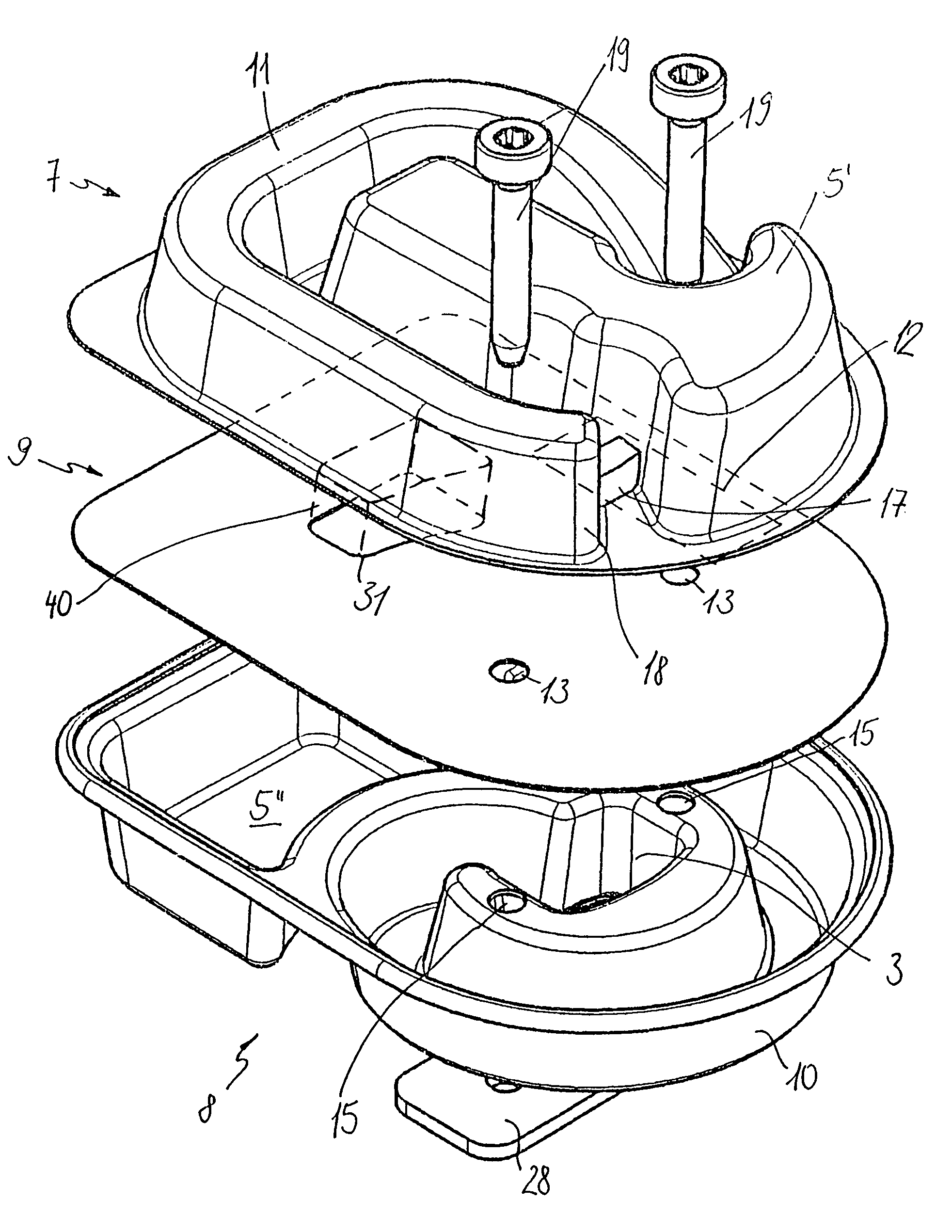 Exhaust-gas muffler