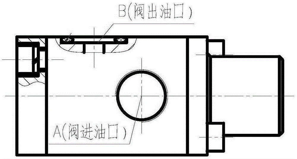 A hydraulic brake system emergency pump source oil tank return oil pressure rise protection valve