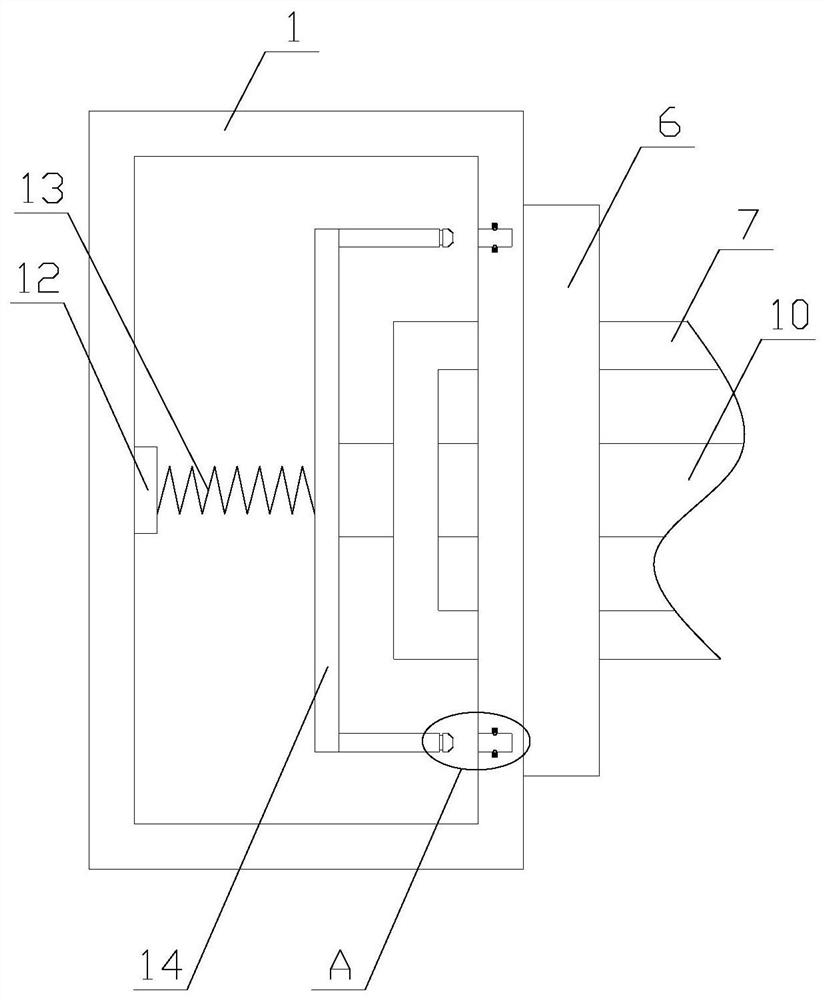 Supporting device for plastic pipe cutting