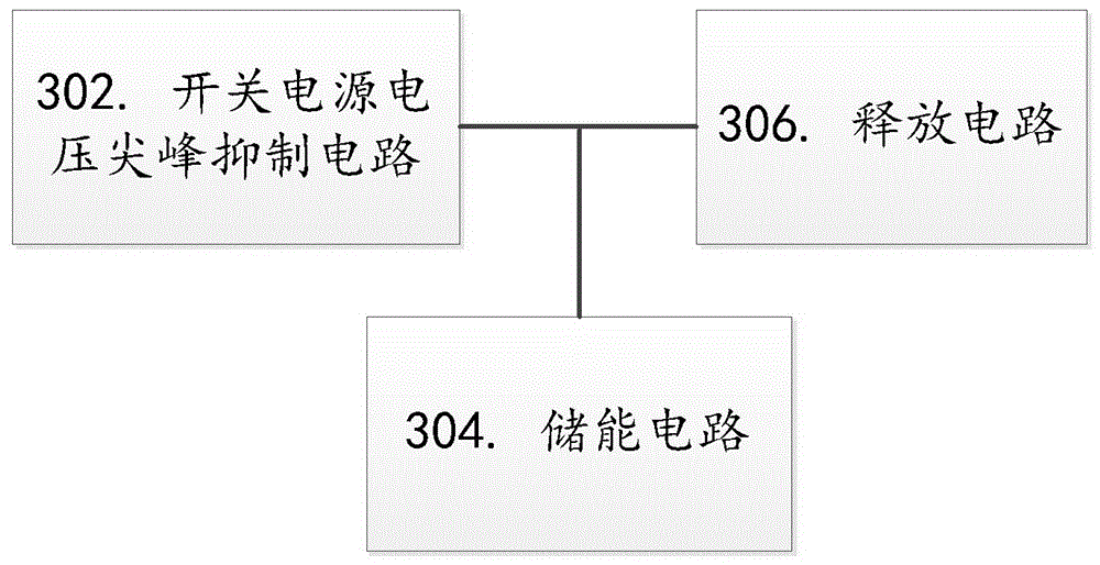 Circuit, switching power supply and LCD drive circuit