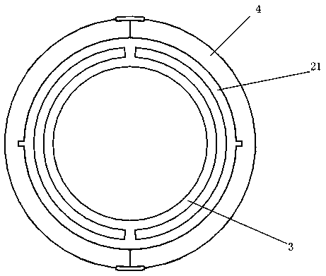 Heat insulation pipe body