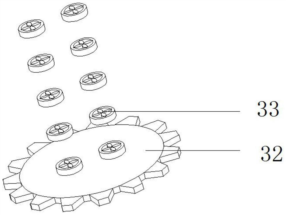 Automatic feeding device for producing concrete additive