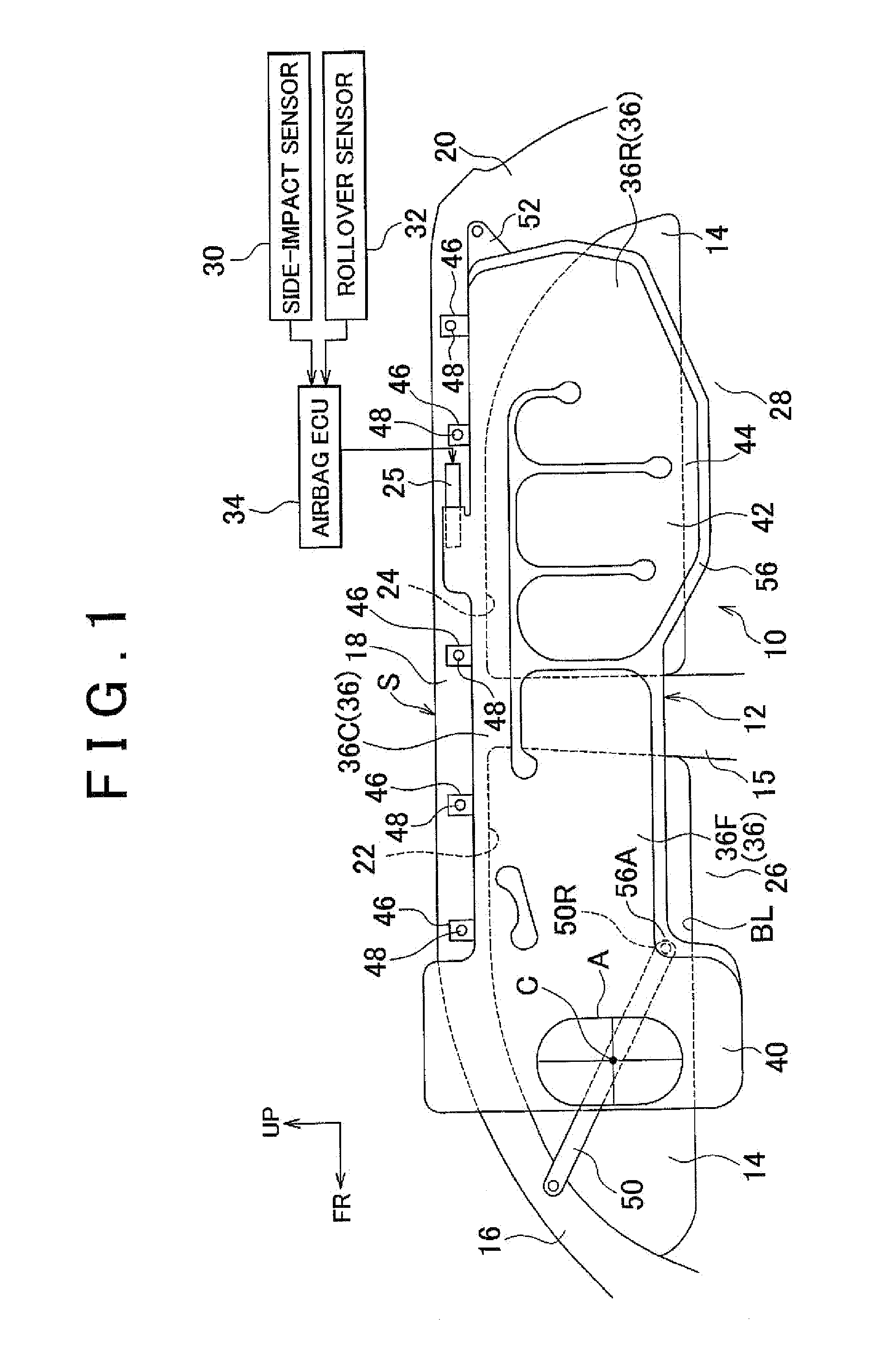 Curtain airbag system