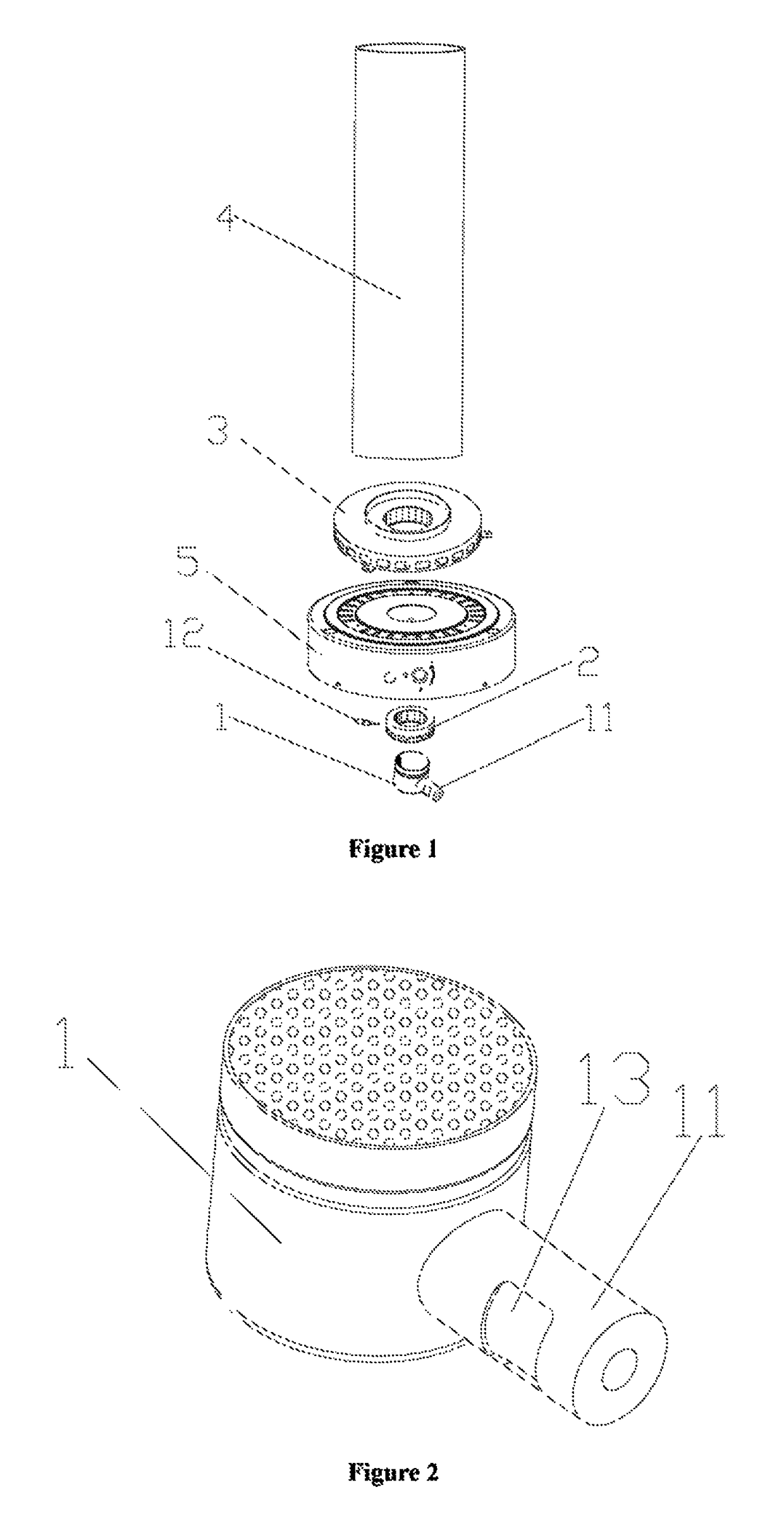 Rotary flame heater