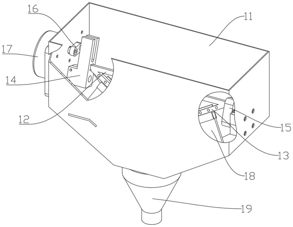 Powder hopper and powder feeder device thereof