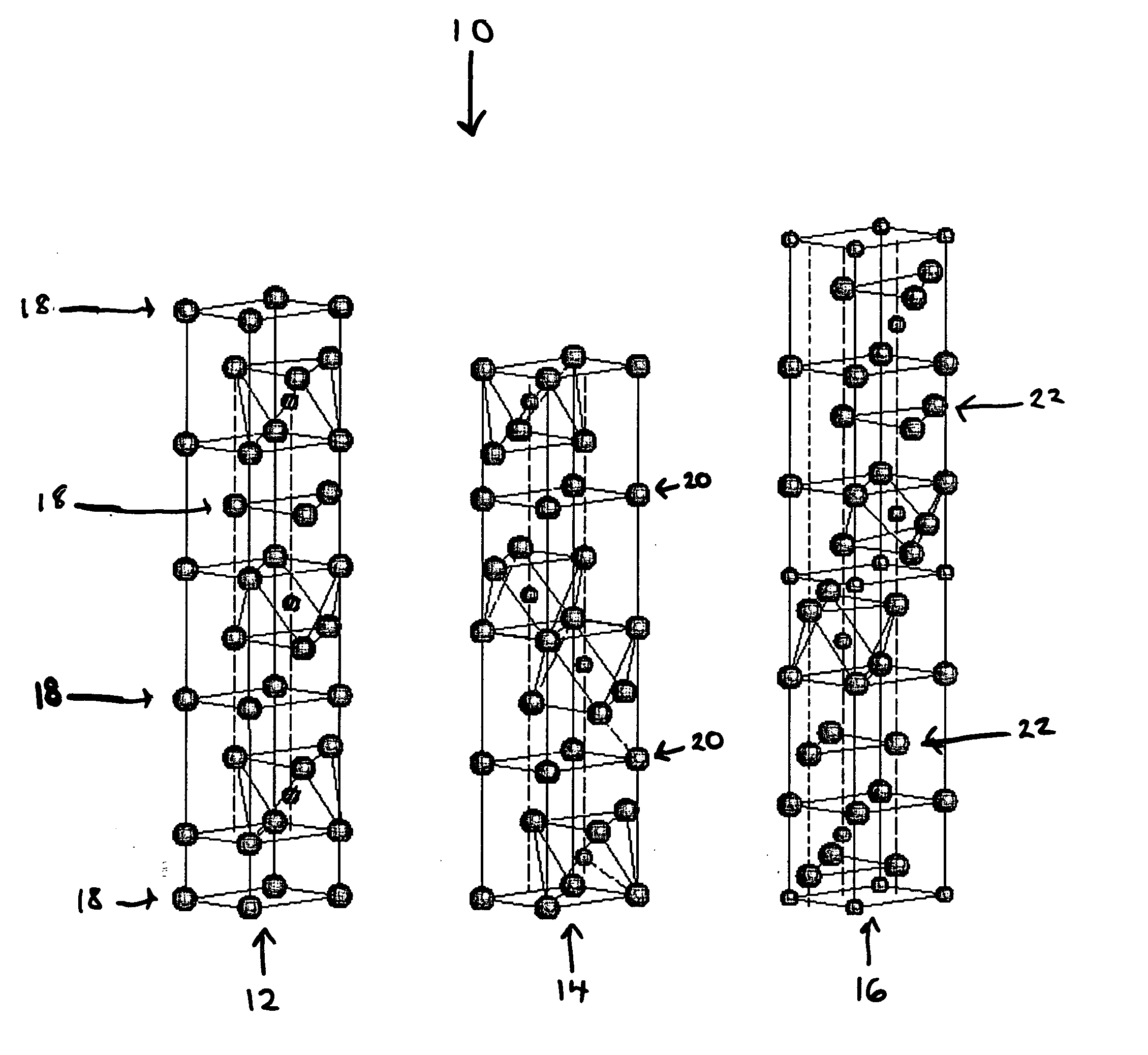 Ternary single-phase ceramic medical devices