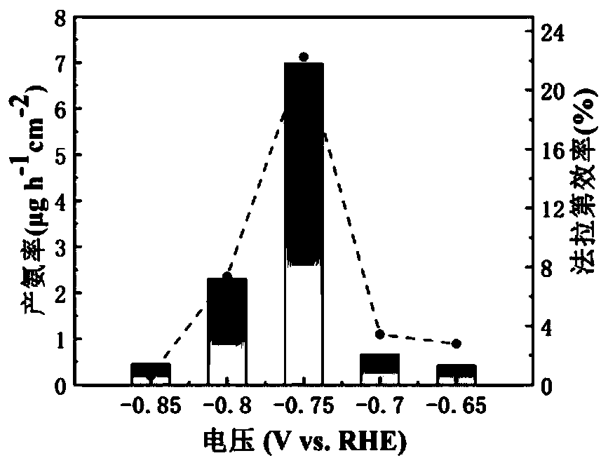 Boron-doped diamond supported metal single atom and preparation method and application thereof