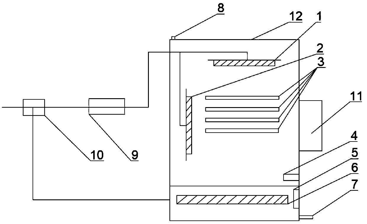 Multifunctional automatic rice steaming cabinet