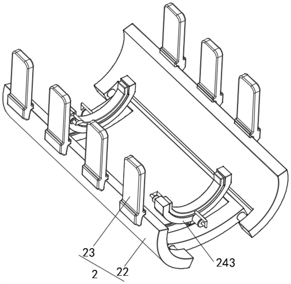 Distance-adjustable supporting device for laser therapeutic instrument