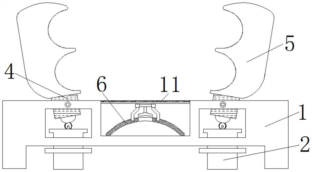 An anti-dumping tray for logistics transportation pipes