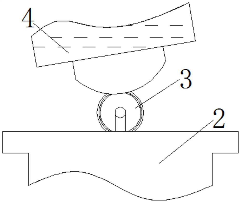 An anti-dumping tray for logistics transportation pipes